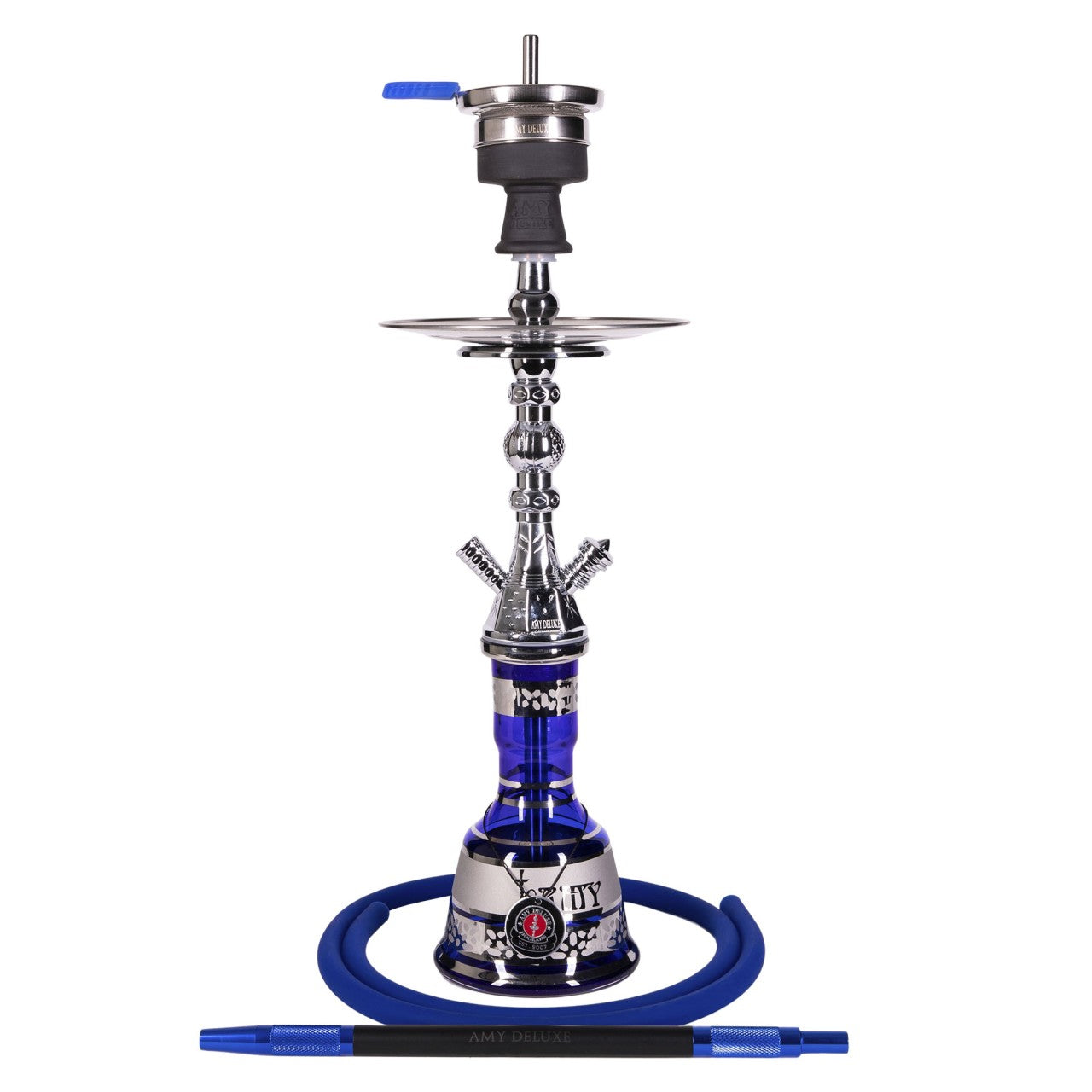 Amy Deluxe German hookah shisha set, Mini Kura 088.02, traditional Egyptian style
