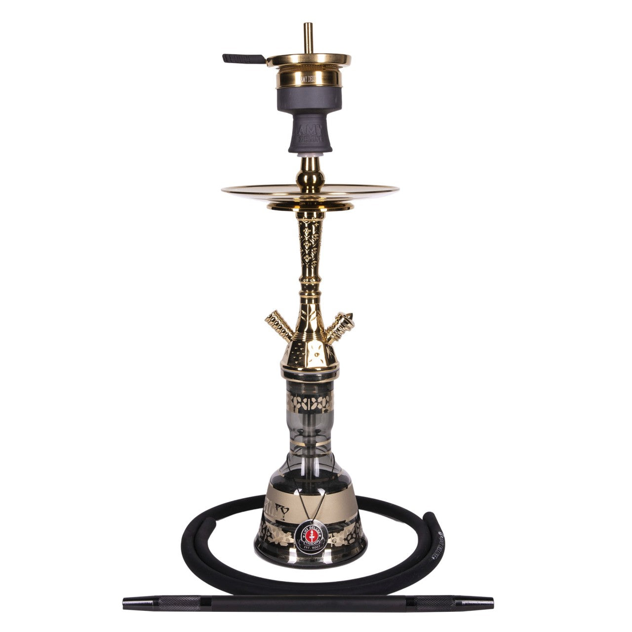 Amy Deluxe German Hookah Shisha Set, 091.02 Mini Tura, traditional Egyptian style