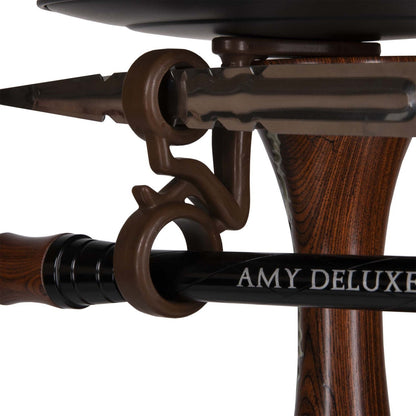 Amy Deluxe German hookah shisha set,Woodica 105.02, column that glows in the dark