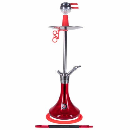Amy Deluxe German hookah shisha set,  ss09 Stick Steel Plus