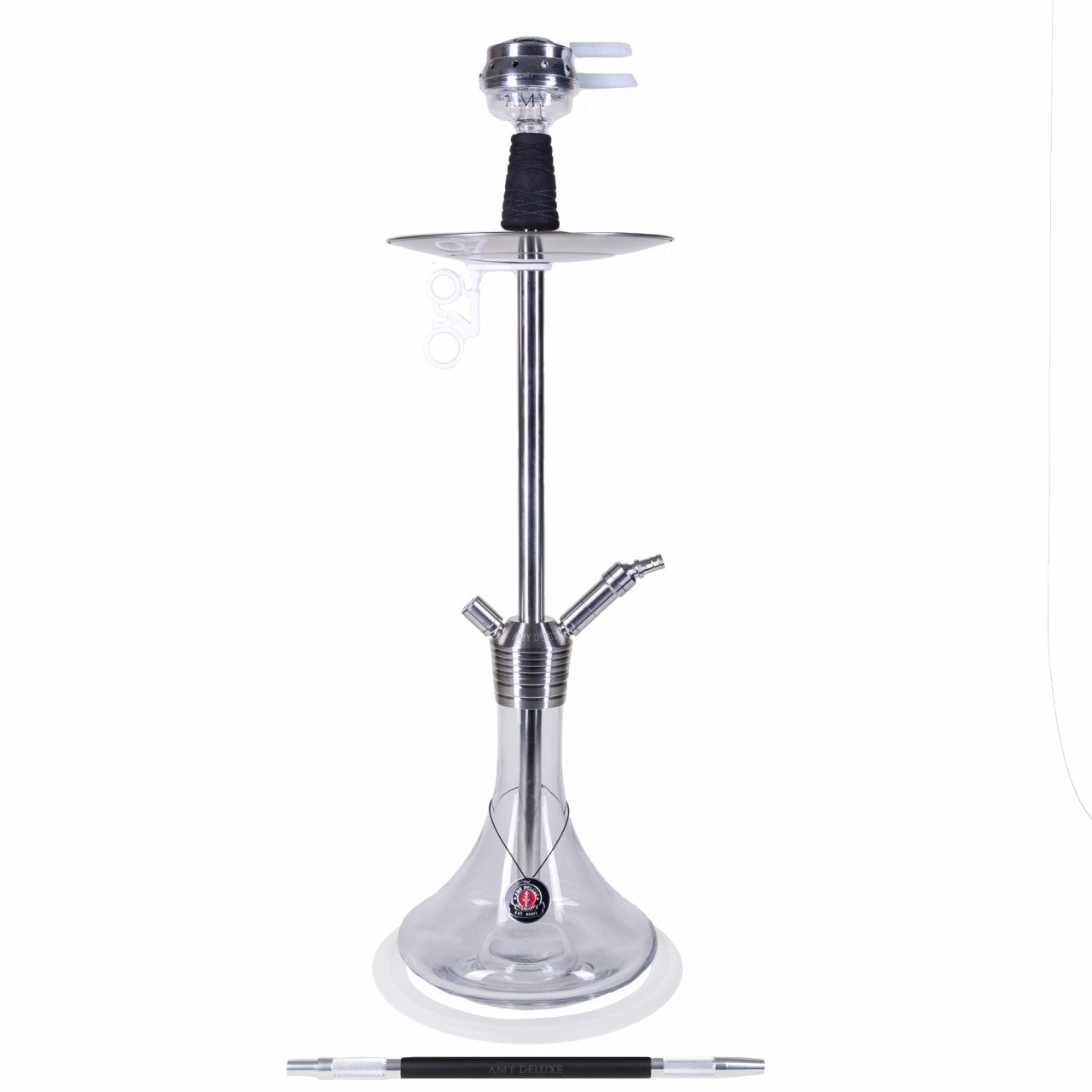 Amy Deluxe German hookah shisha set,  ss09 Stick Steel Plus