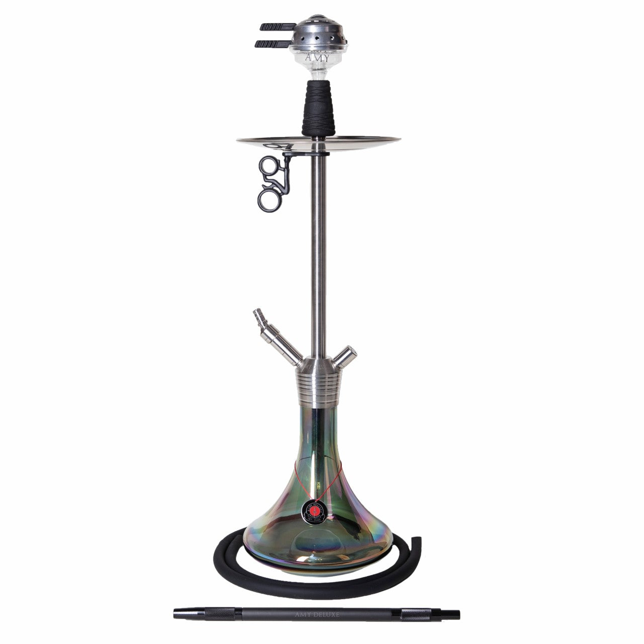 Amy Deluxe German hookah shisha set,  ss09 Stick Steel Plus