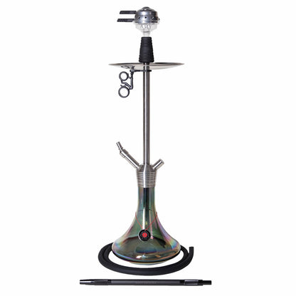 Amy Deluxe German hookah shisha set,  ss09 Stick Steel Plus