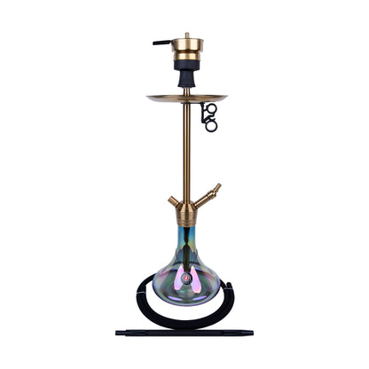 Amy Deluxe German hookah shisha set,  ss09 Stick Steel Plus