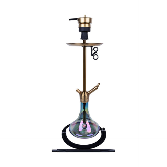 Amy Deluxe German hookah shisha set,  ss09 Stick Steel Plus