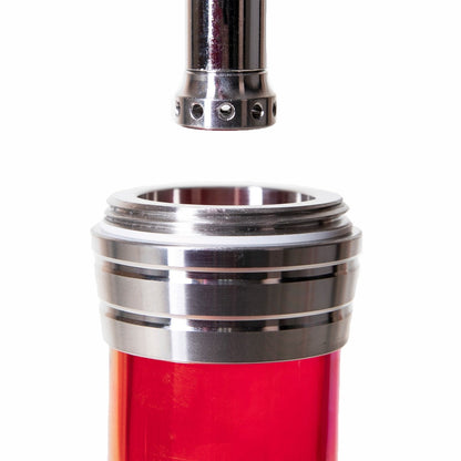 Amy Deluxe German hookah shisha set,  ss09 Stick Steel Plus