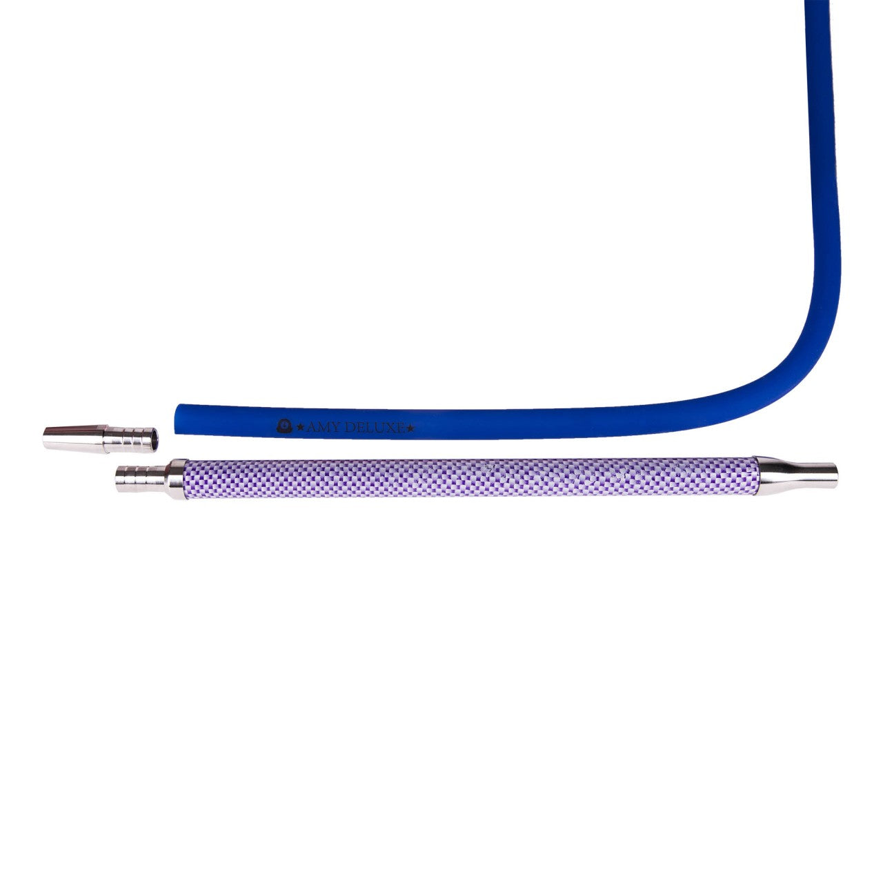 Aluminium mouthpiece set - carbon look