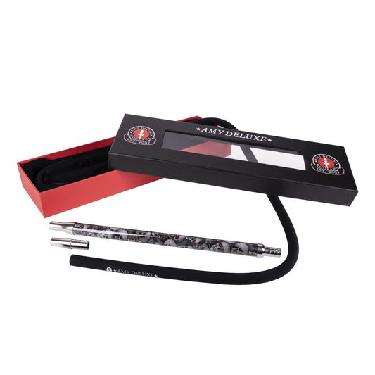 Stainless steel skull look mouthpiece set