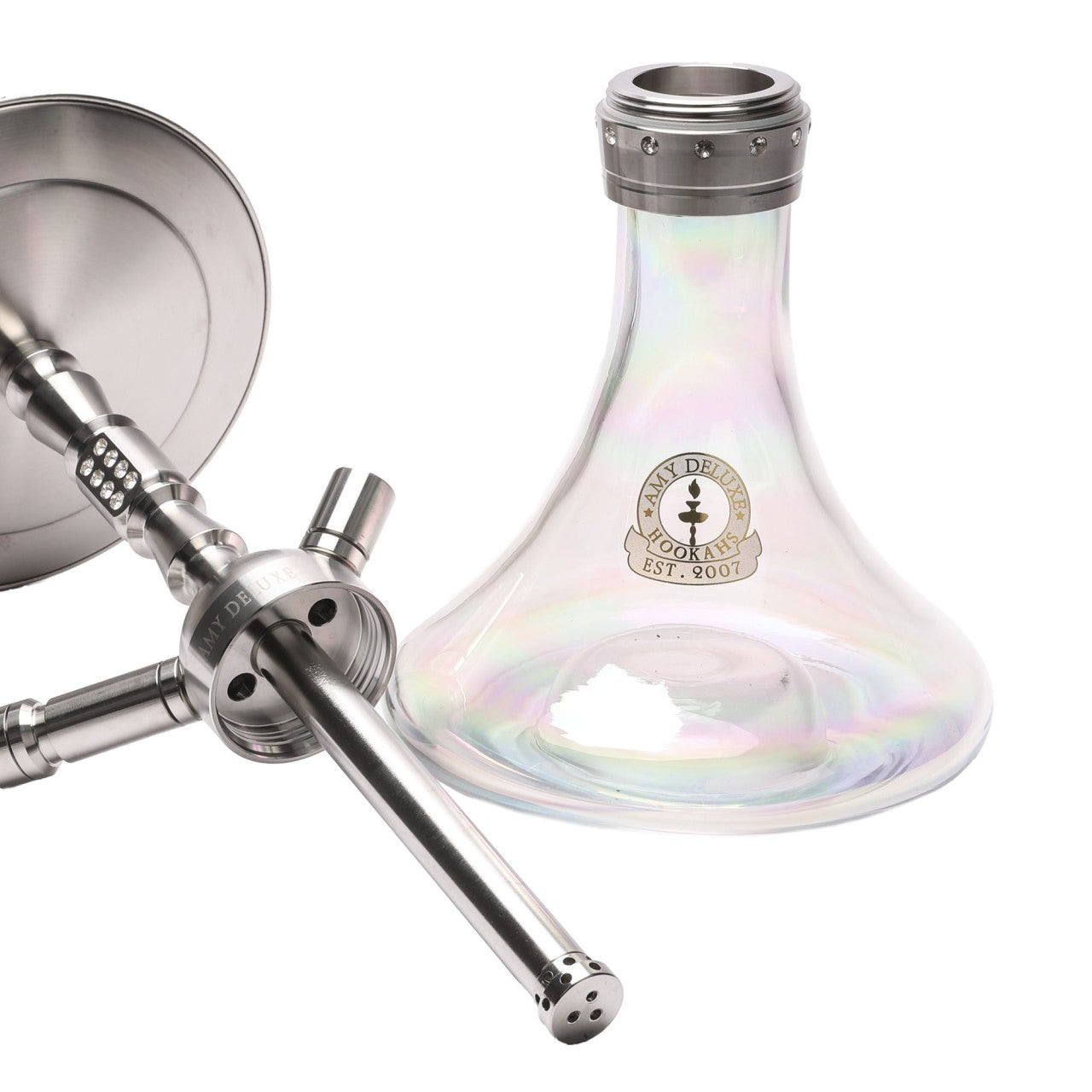 Amy Deluxe German hookah shisha set, ss41.02 Shine S